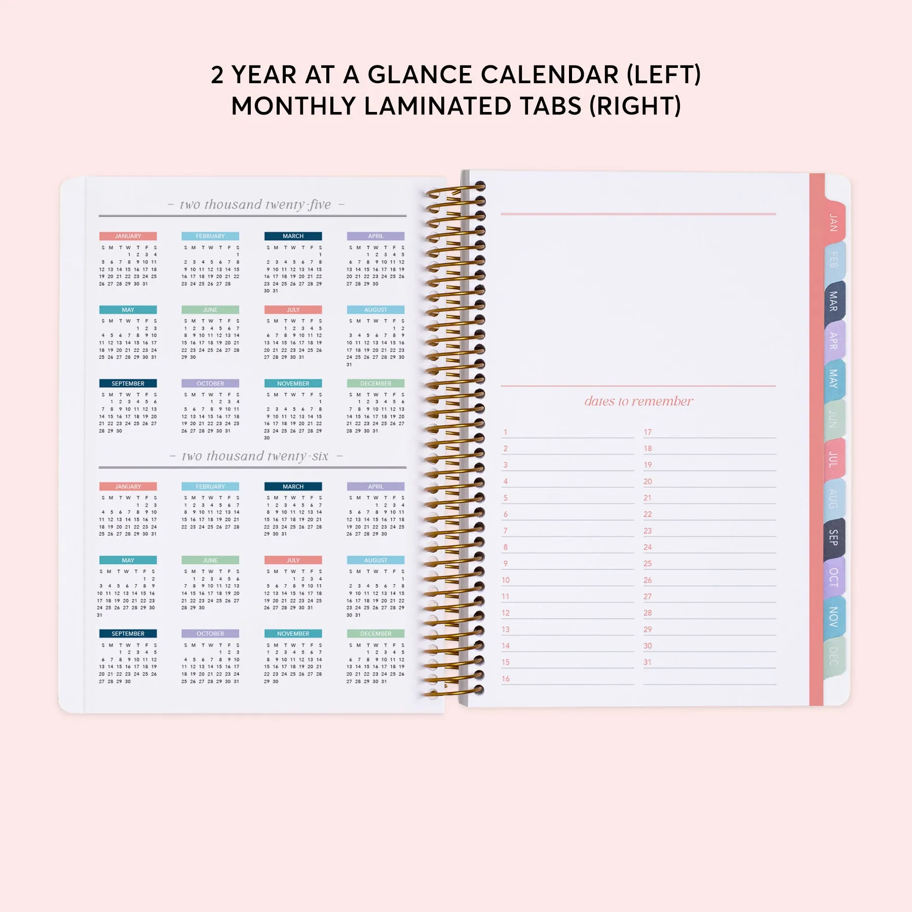 6x9 Weekly Planner - Blue Purple Flowing Ink
