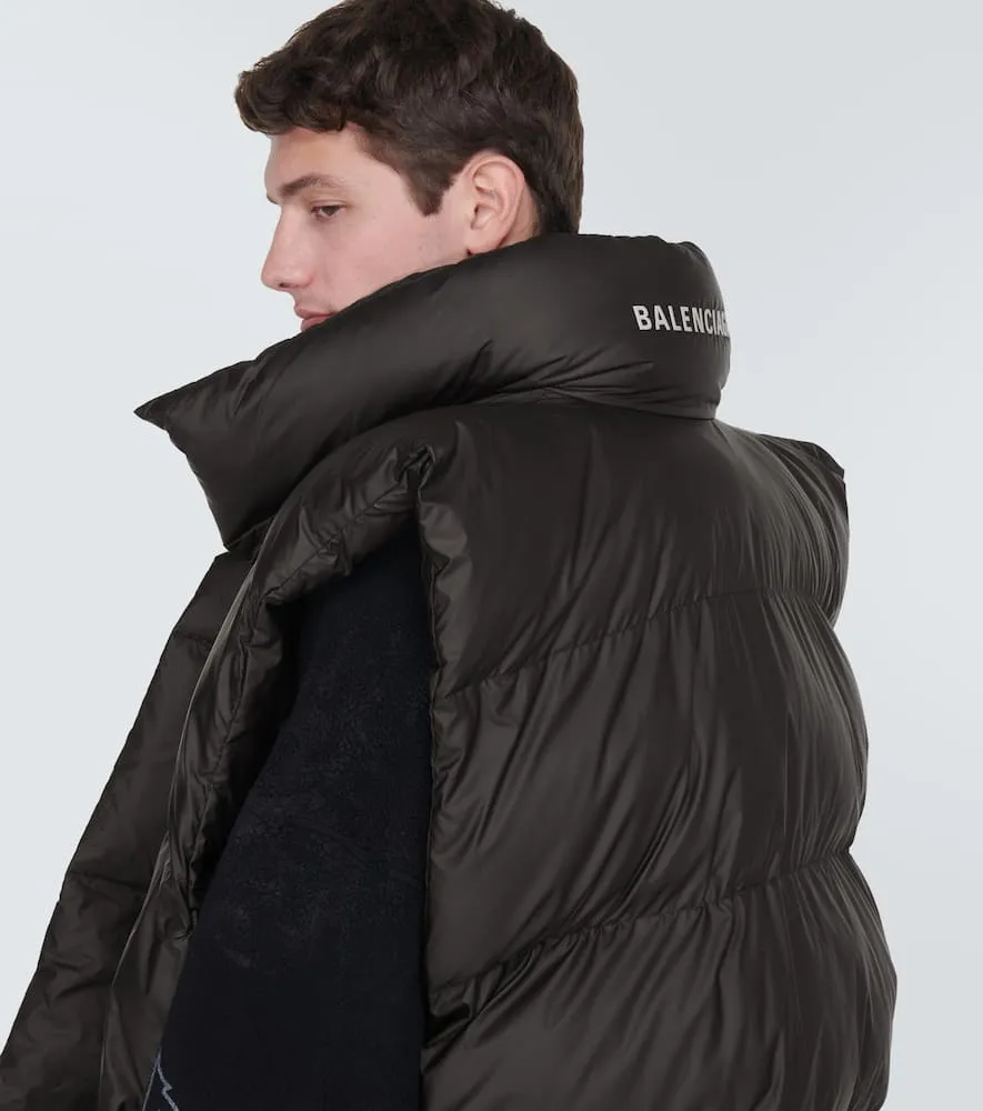Balenciaga Wrap puffer vest
