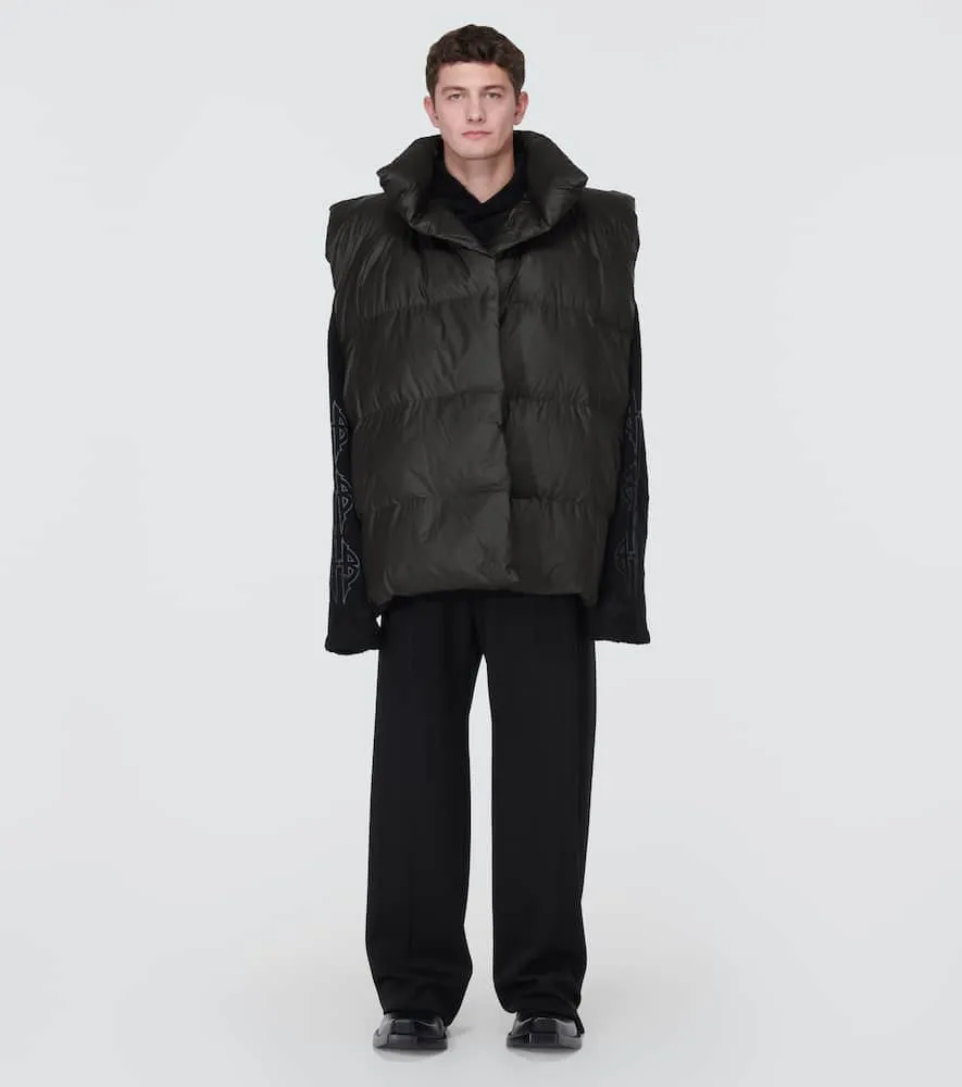 Balenciaga Wrap puffer vest
