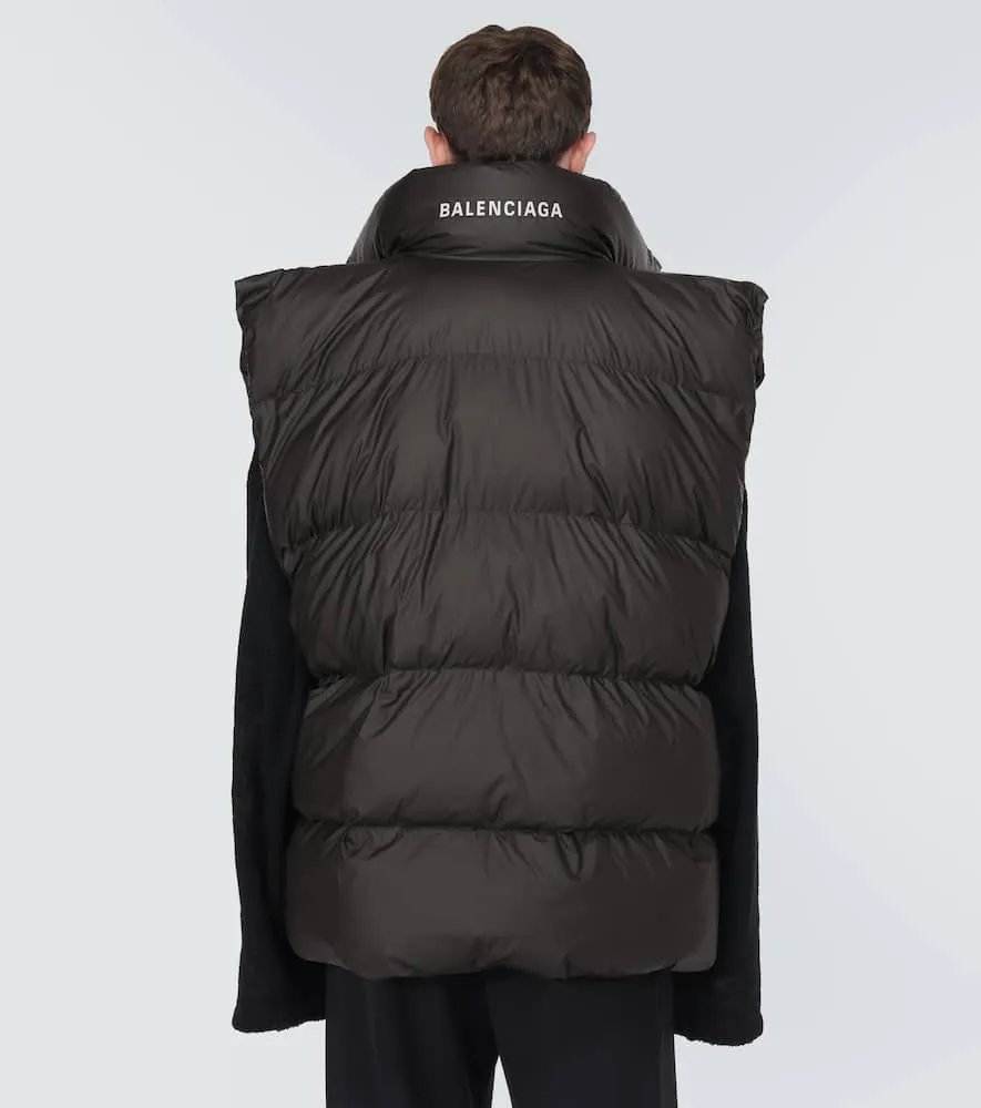 Balenciaga Wrap puffer vest
