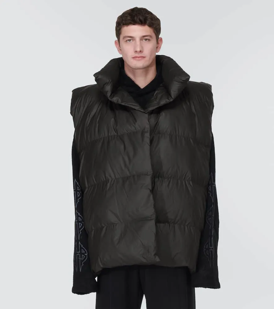 Balenciaga Wrap puffer vest
