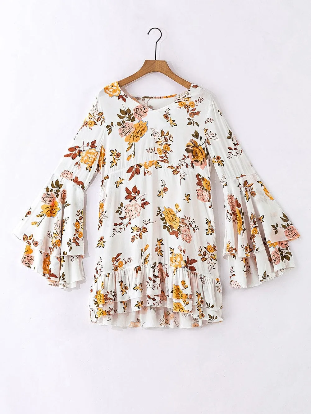 Beachy Floral Dress