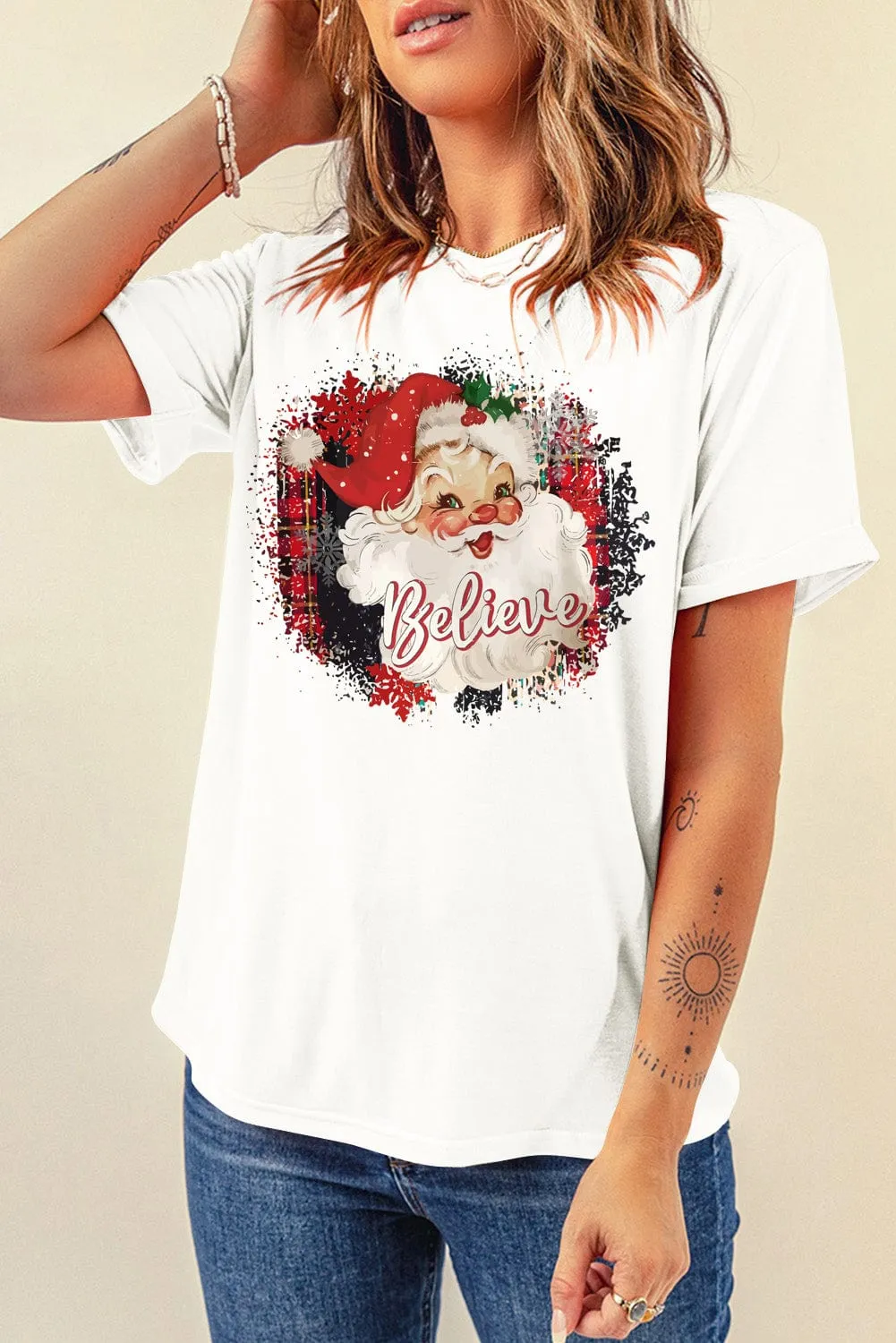 Believe Santa Tee