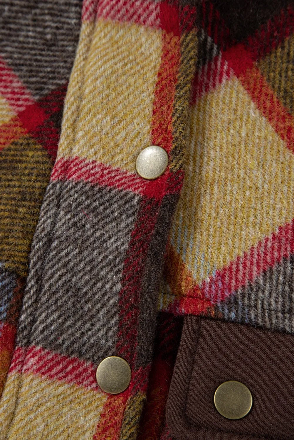 Brown Plaid Jacket