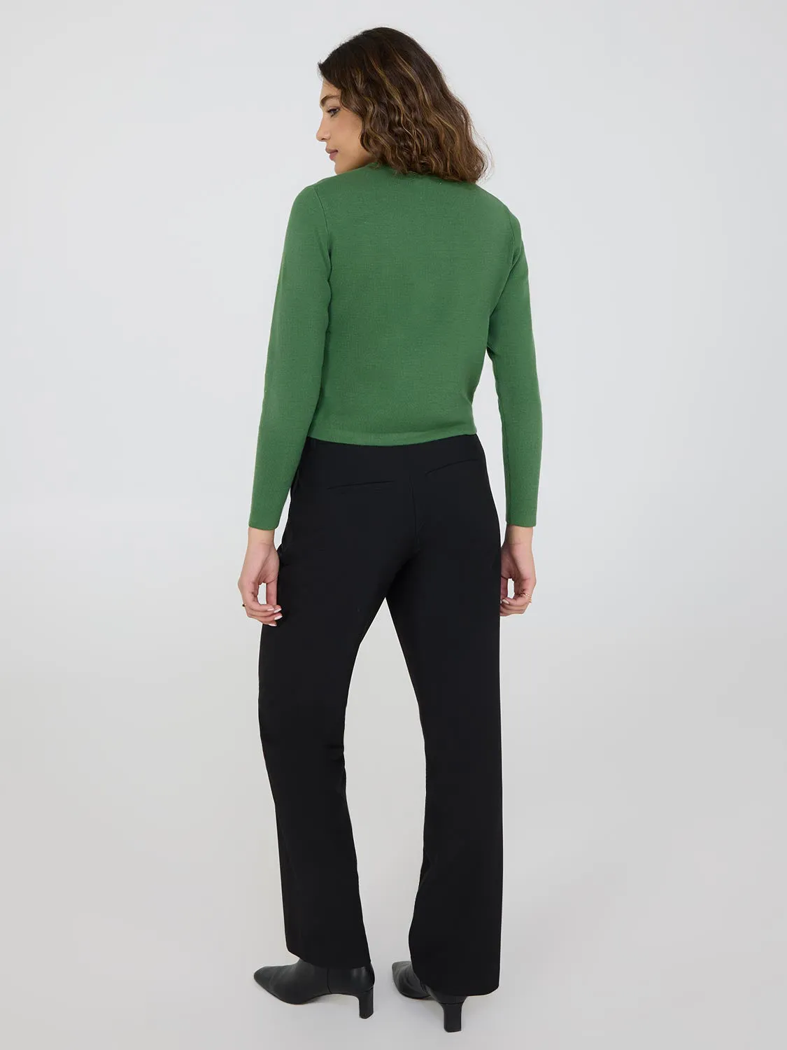 Button-Front Cardigan