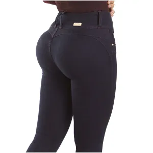 Colombian Mid Rise Skinny Jeans for Women LT.Rose CS3003