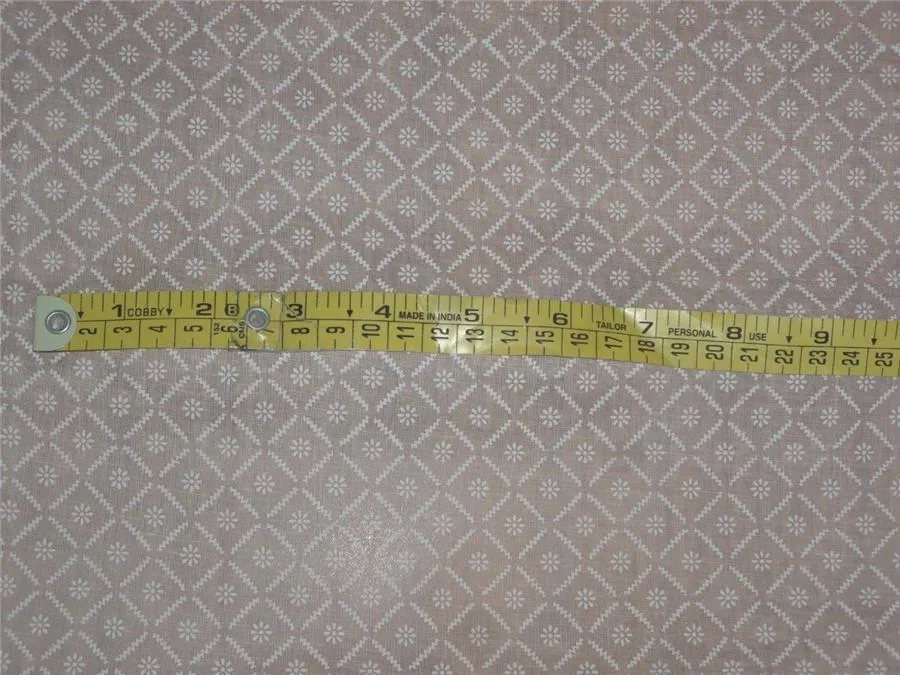 Cotton organdy floral printed fabric peach 44&quot;stiff cotorg-newprint 17