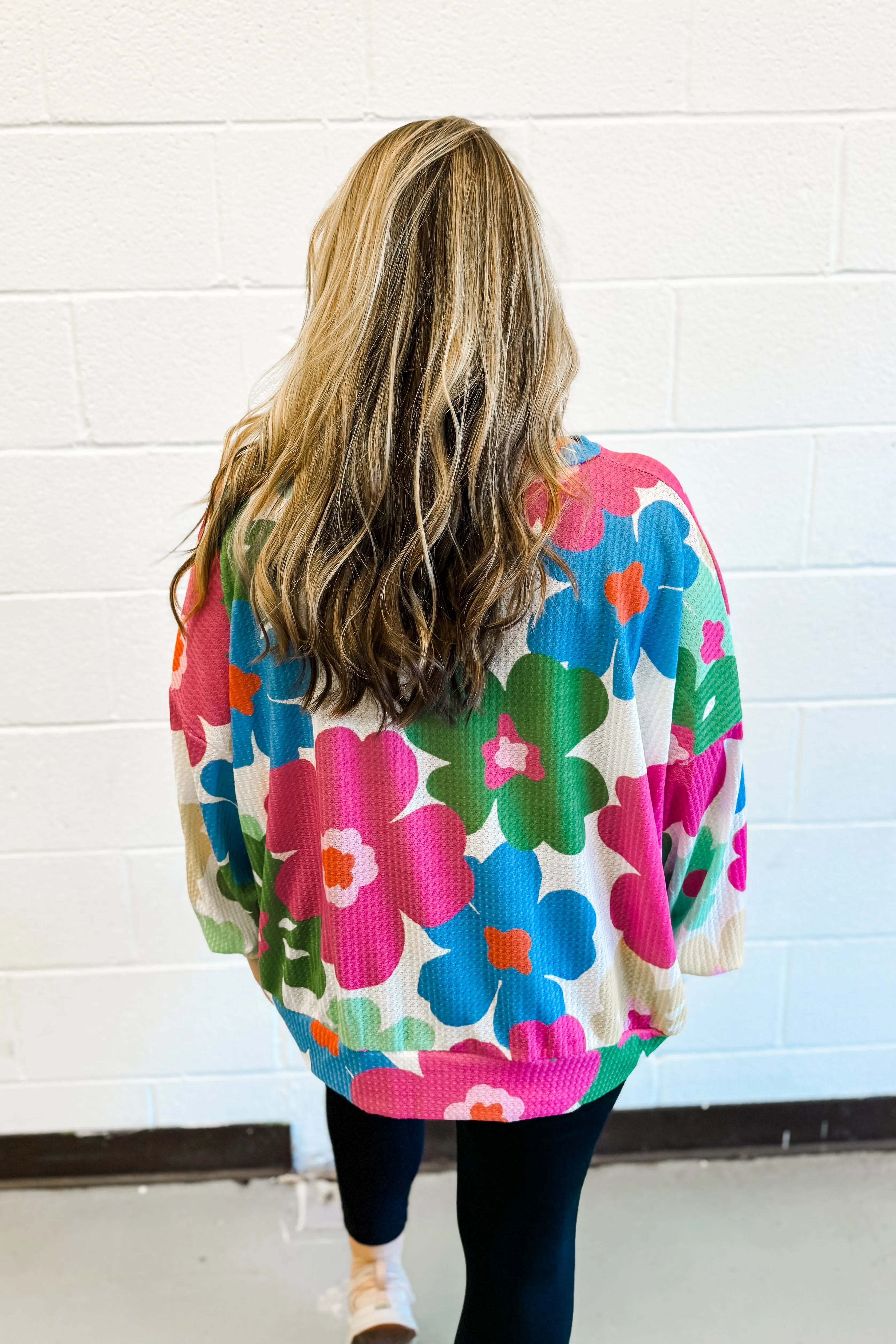 Grow In Love Floral Pullover Top