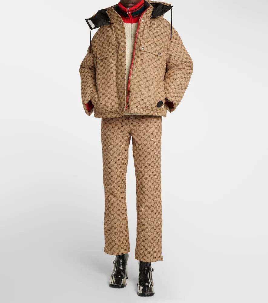 Gucci GG canvas puffer down jacket