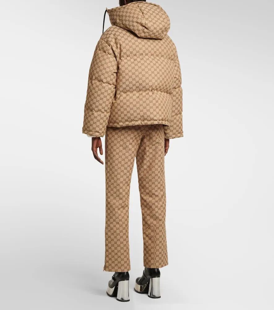 Gucci GG canvas puffer down jacket