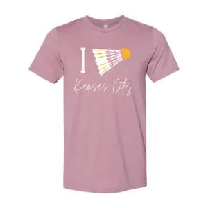 I Birdie (Love) Kansas City T-Shirt - Heather Orchid