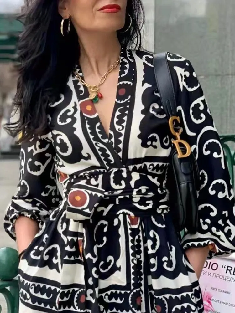 Josephine Wrap around Dress