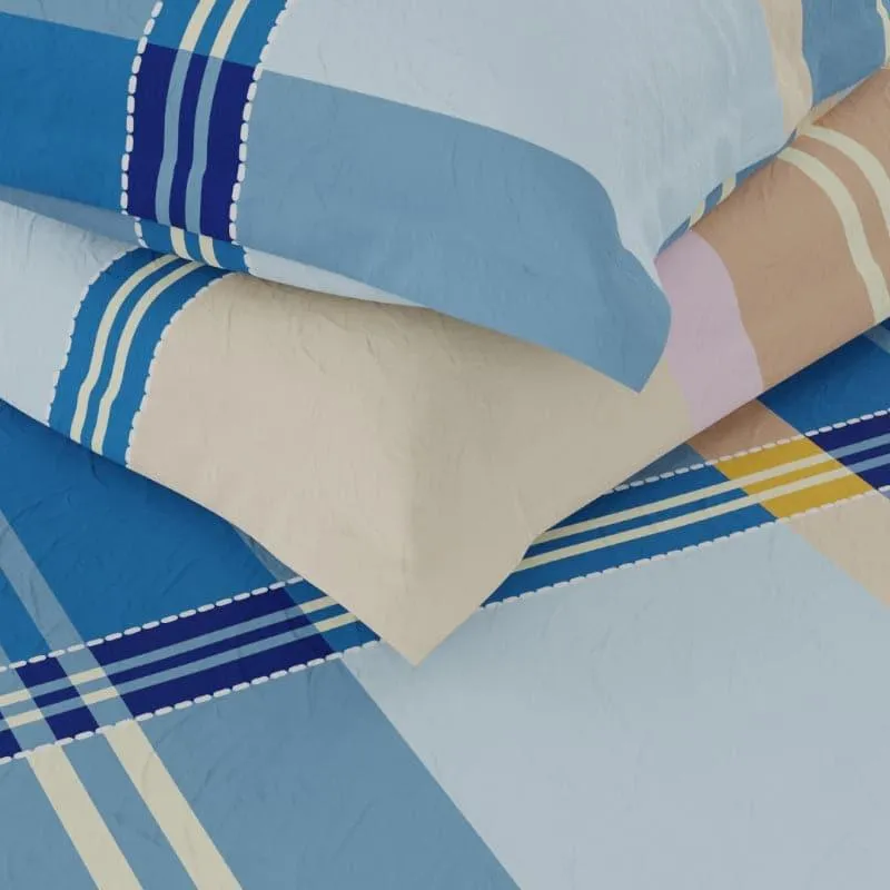 Mogara Checkered Bedsheet