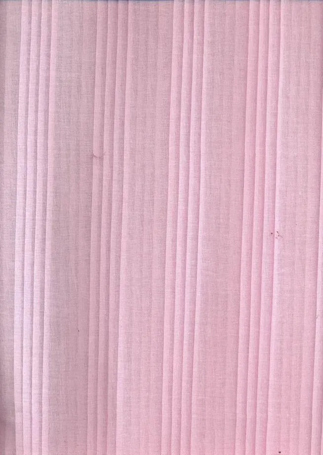 PINK 100% cotton organdy fabric 44&quot;-space pleated