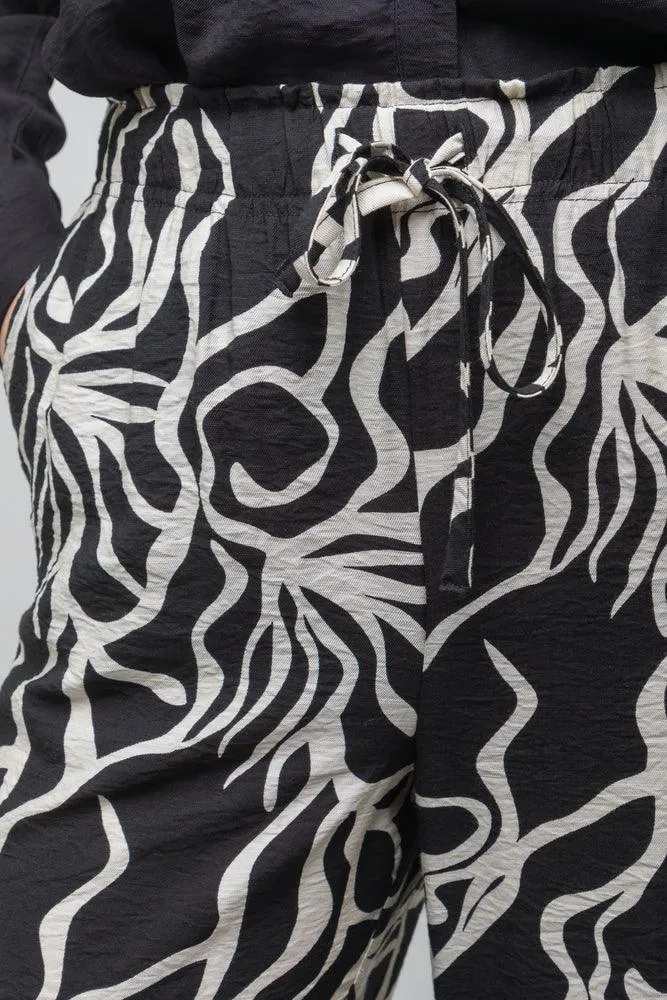 Pull On Pants Black