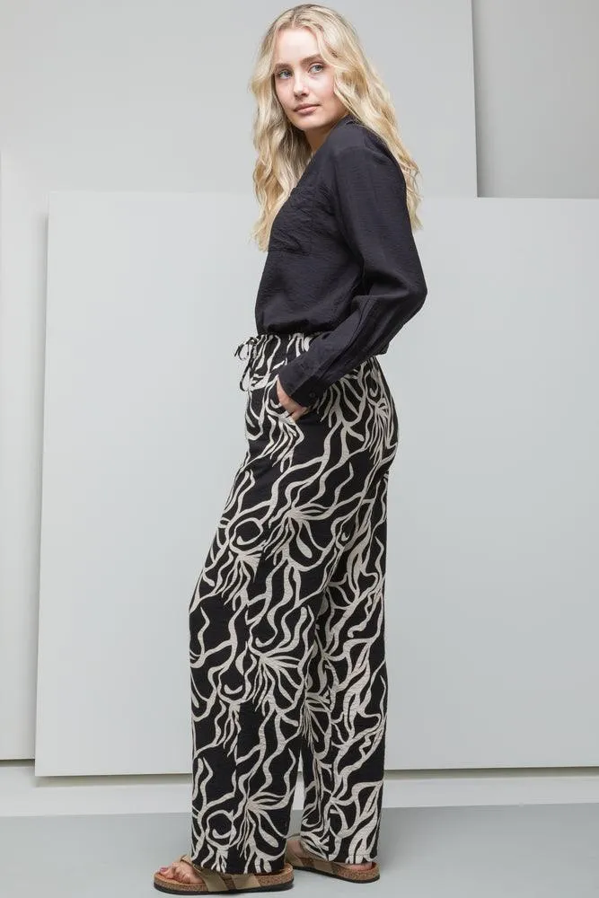 Pull On Pants Black
