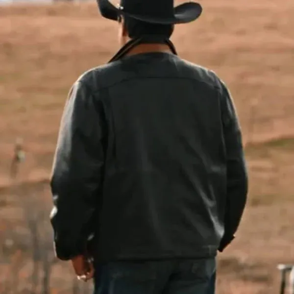 Yellowstone S04 Thomas Rainwater Leather Jacket